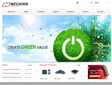Tablet Screenshot of megawin.com.tw