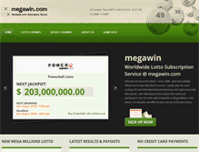 Tablet Screenshot of megawin.com